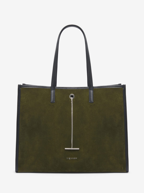 ALEXANDER MCQUEEN - McQueen Pendant Tote Bag - Item 8151841AAUK3391